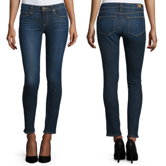 Paige Skyline Ankle Peg Jeans - Picture 1 of 7